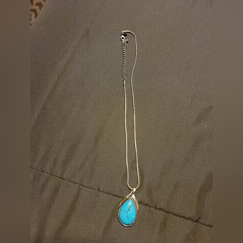 Lia Sophia turquoise necklace